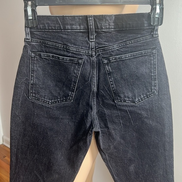 Abercrombie & Fitch The Mom High Rise Jeans Black Size 26/2 - Picture 11 of 15